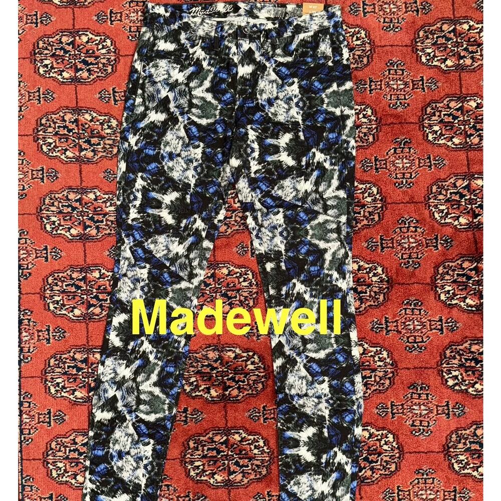 Madewell “Brushstroke” NWT 27 Women's 5-Pocket‎ Style Skinny Jeans